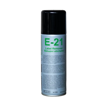 E21 cimkeeltávólító spray